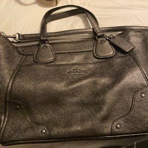 Nice good condition coach handbag bronze colour